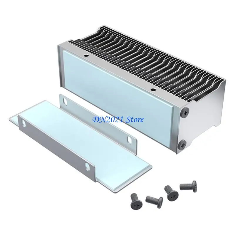 

F3KE M15 SSD Heat Sink NVME Solid-State Hard Disk Aluminum Heatsink Pad Cooler