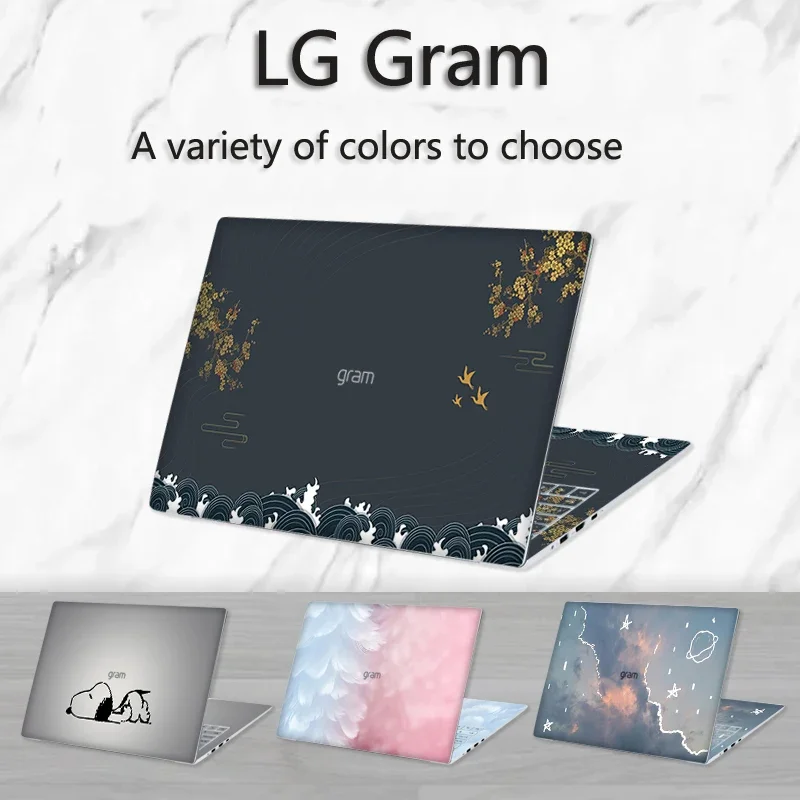 Dazzle Vinyl Laptop Special Sticker Skin for LG Gram 14 14Z90QD 2022 Gram 16 16Z90QH 2022 17 17Z90P 17Z95P 17