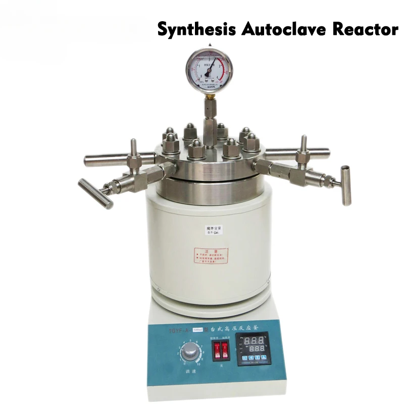 CF-0.25L Hydrothermal Synthesis Autoclave Reactor tabletop high pressure stainless steel reaction kettle 1pc