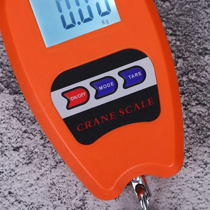 Hanging Scale 200kg/441lb Digital Industrial Heavy Duty Crane Scale Digital Scale Applicable Hunting Farm Construction