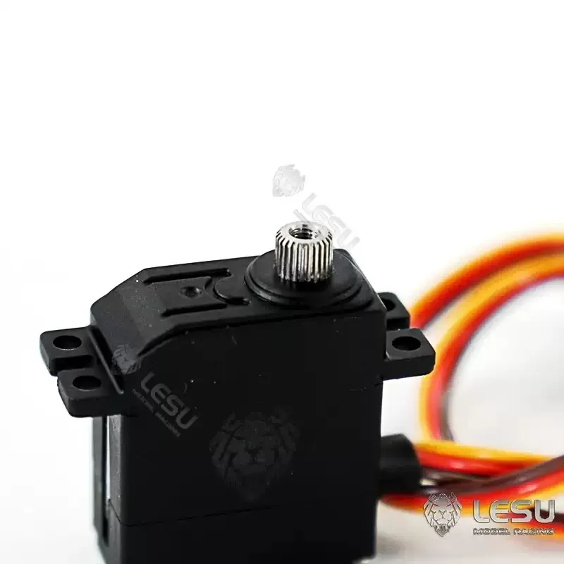 LESU Modell Digitaler Lenkgetriebeservo 12G/3,3KG Drehmoment LESU Modell Titan-Metallgetriebe 12g Digitaler Lenkgetriebeservo RC-Zubehör – Detail 4