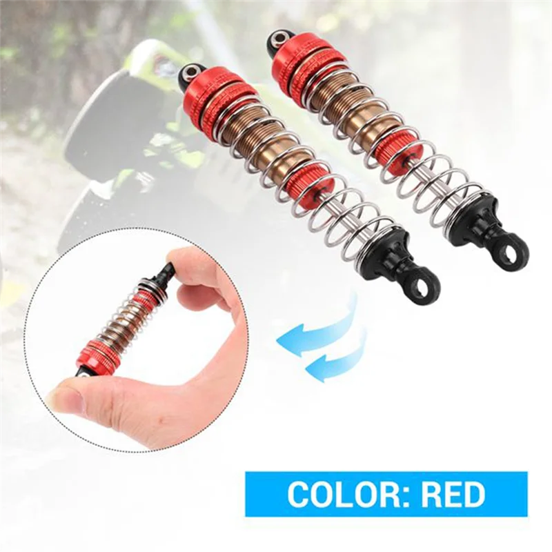 

Superior Quality-4Pcs Metal Shock Absorbers Damper For XLF X03 X04 X-03 X-04 1/10 RC Car Monster Truck Upgrade Replacement Acces