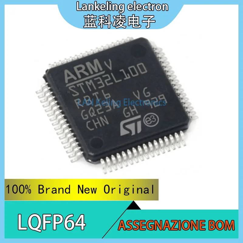 

STM32L100RBT6 STM STM32L STM32L100 STM32L100RB 100% Brand New Original MCU LQFP-64 Chip IC