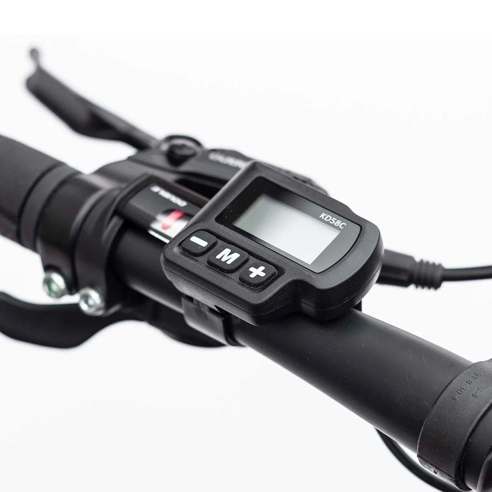 KEY DISP KD58C LCD Display Meter 36V 48V Waterproof Cable Updated Parts Electric Bicycle Accessories