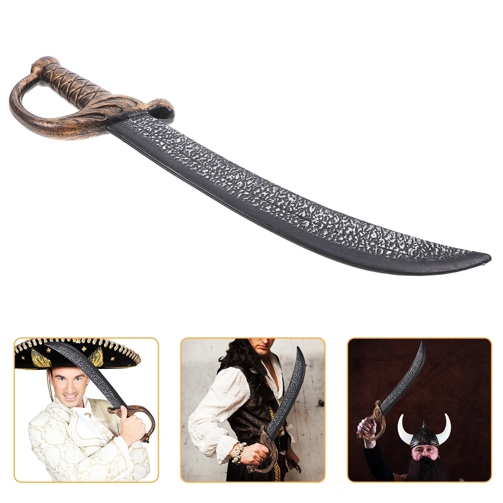 

Sword Costume Prop Lightweight Fake For Halloween Party Favors Cosplay 'S Sword Accessories