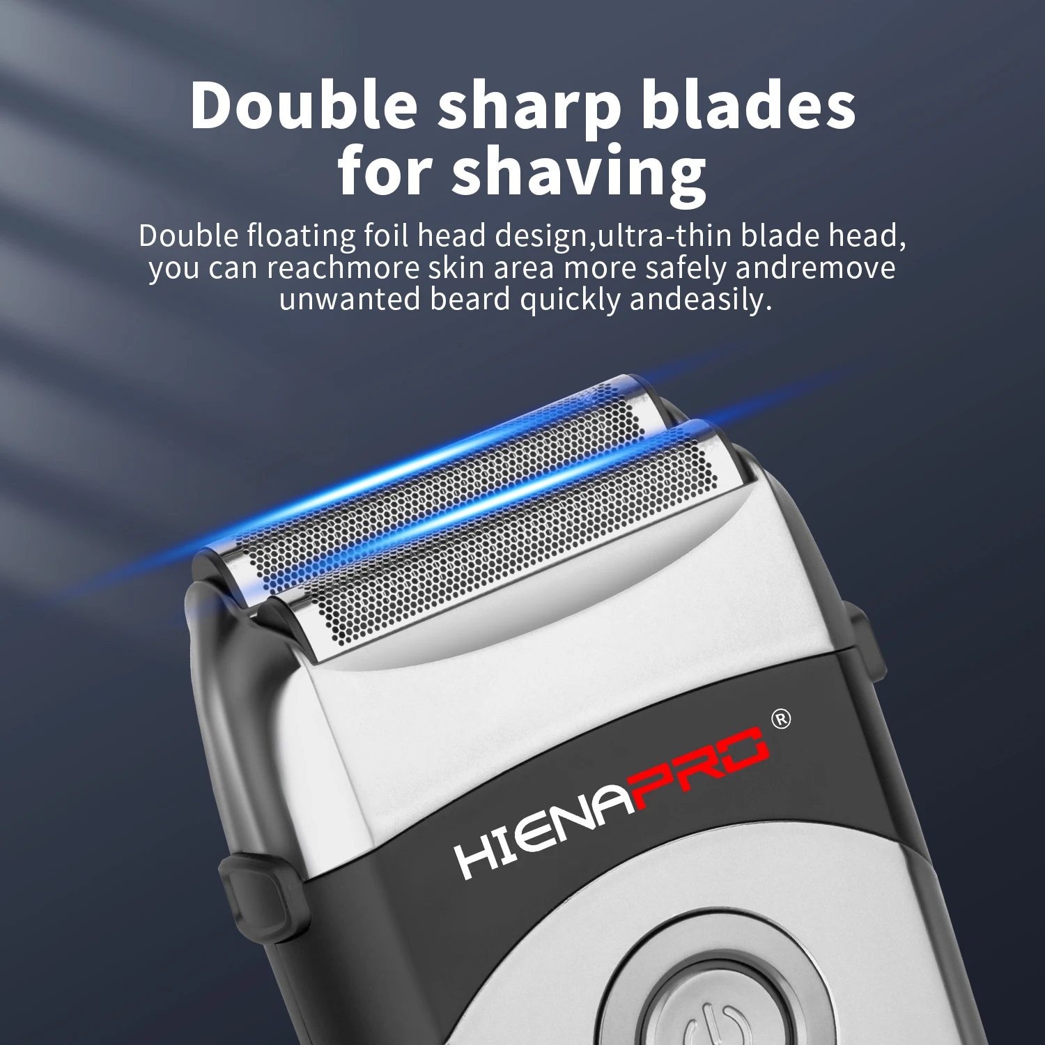 HIENA PRO hair shaver Professional Beard Trimmer Electric Razor Knob Metal Shaving Machine for Men Beard Trimmer Foil