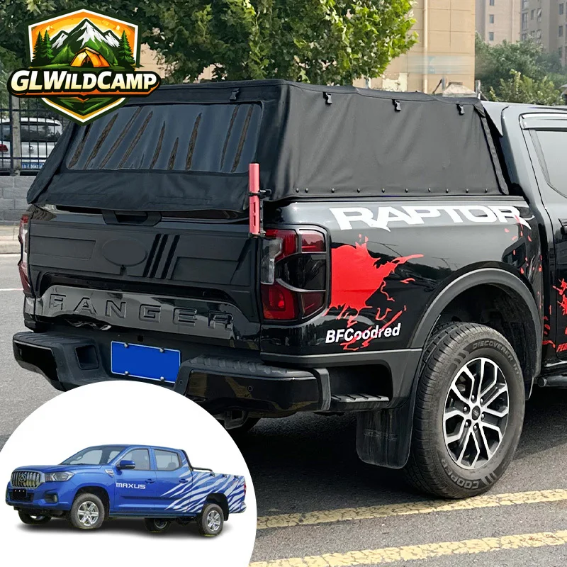 

Pickup Trunk Waterproof Foldable Oxford-Fabric Canopy Soft Topper for SAIC MAXUS