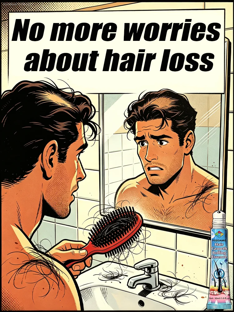 Say goodbye to hair worries; enjoy thicker, easily absorbed hair that allows for versatile styling and a more handsome look.