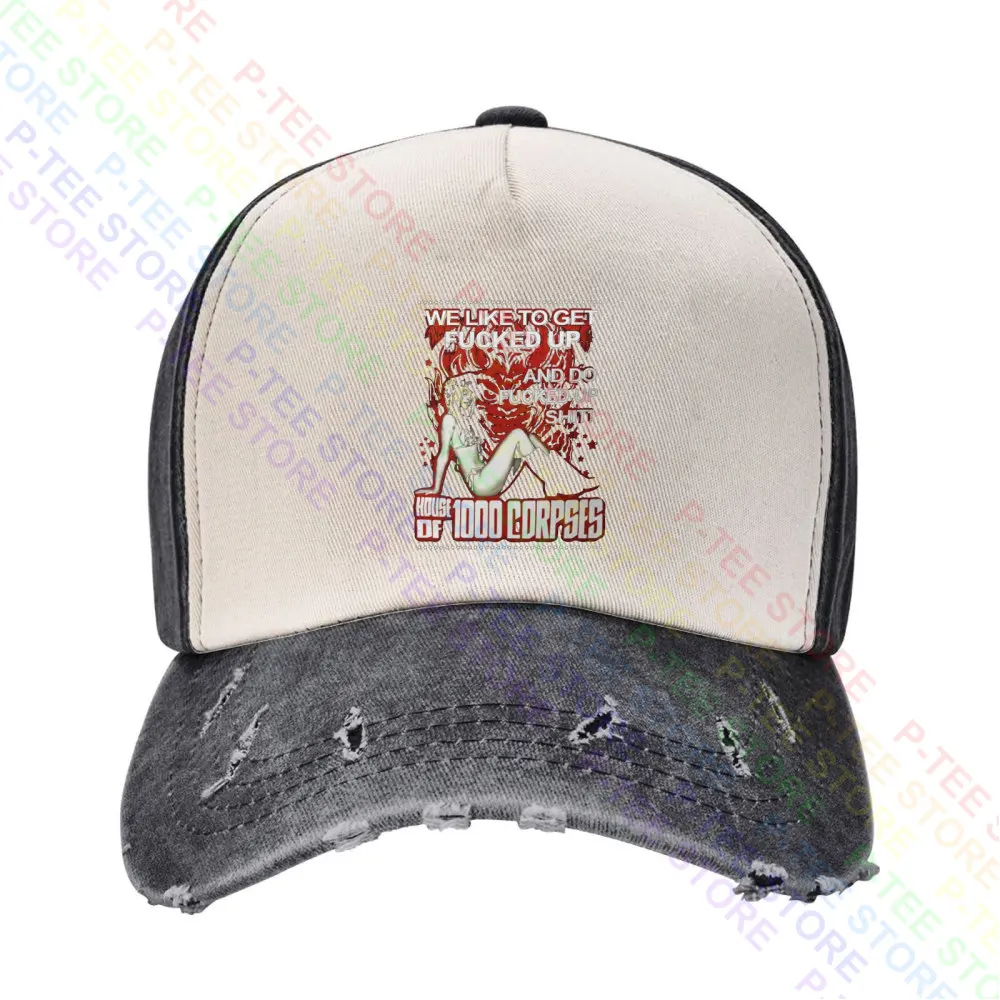 House Of 1000 Corpses We Like To Spaulding Sheri Moon Zombie Baseball Cap Snapback Caps Knitted Bucket Hat