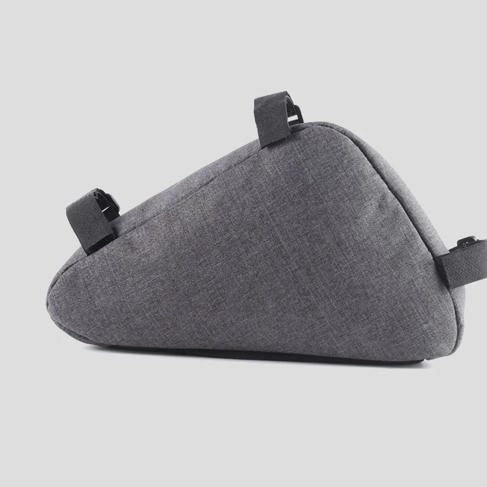 

2 Pcs Mountain Bike Reflective Bag Cycling Accessory Pouch Bikes under Seat Top Tube Polyester Frame Triangle