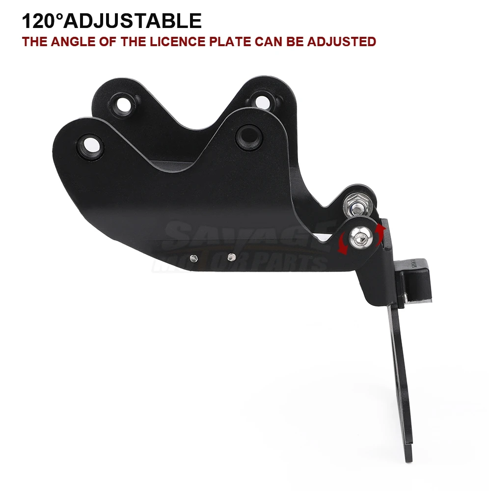 MT09 للطي لوحة ترخيص حامل لياماها MT-09 SP MT 09 Y-AMT 2024-2025 قابل للتعديل مصباح ليد الذيل مرتب الحاجز مزيل