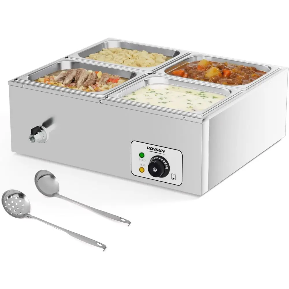 4-Pan Electric Food…