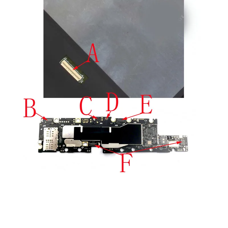 

2-10 шт. ЖК-экран, аккумулятор, USB-зарядное устройство, зарядка камеры, гибкий разъем FPC для Lenovo Tab P11 Plus TB-J616F J616