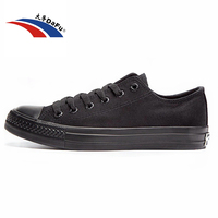 DaFu All Balck Shoes Vintage Kungfu Sneakers