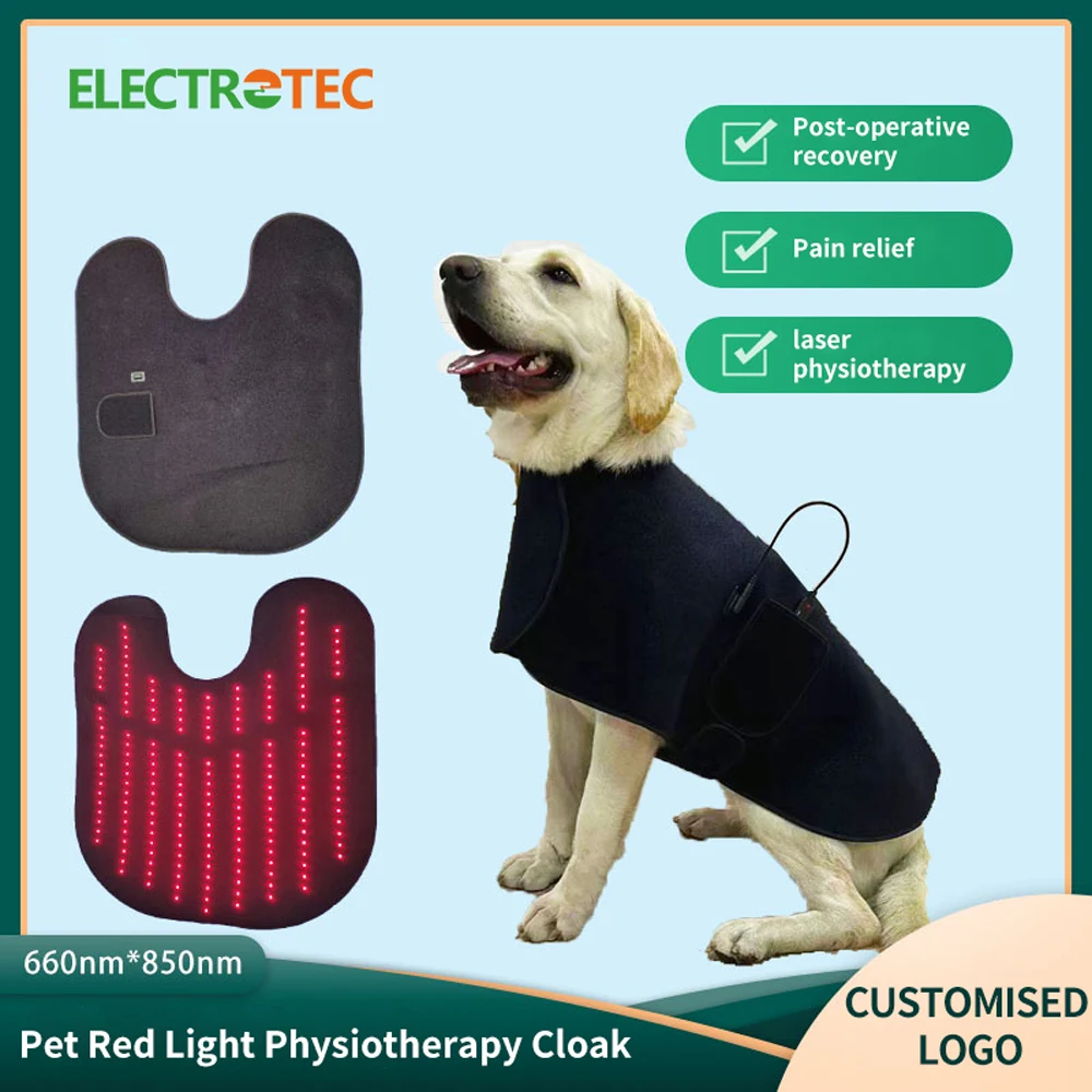 In Stock Wholesale Home Use Pet Dog Care Infrared Red Light Therapy Belt Red Led Light Therapy Wrap for Dogs
