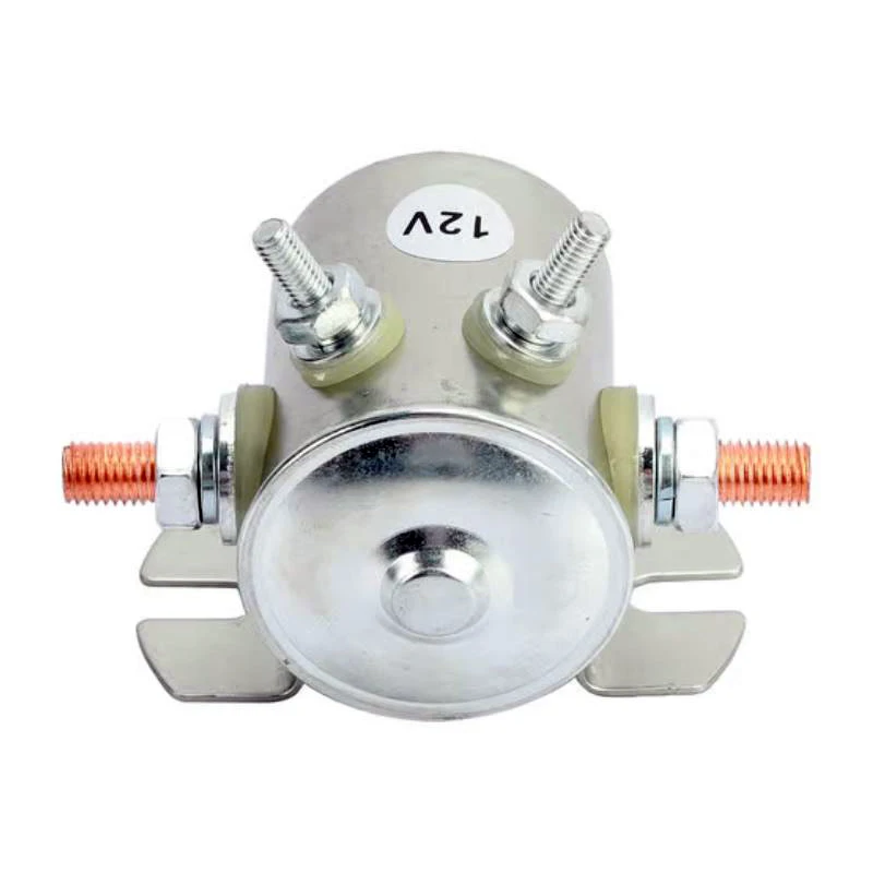 Max 300A Continuous Duty Solenoid Relay Nickel-Plating Carts 70-111224 3635820 1114208 Winch Golf Carts Marine In Rush 12VDC