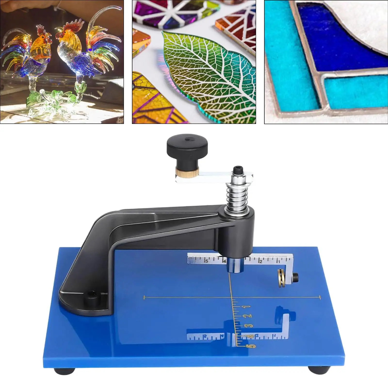 Alat Pemotong Kaca Bundar Alat Tangan untuk Proyek DIY Mosaik Kaca Patri