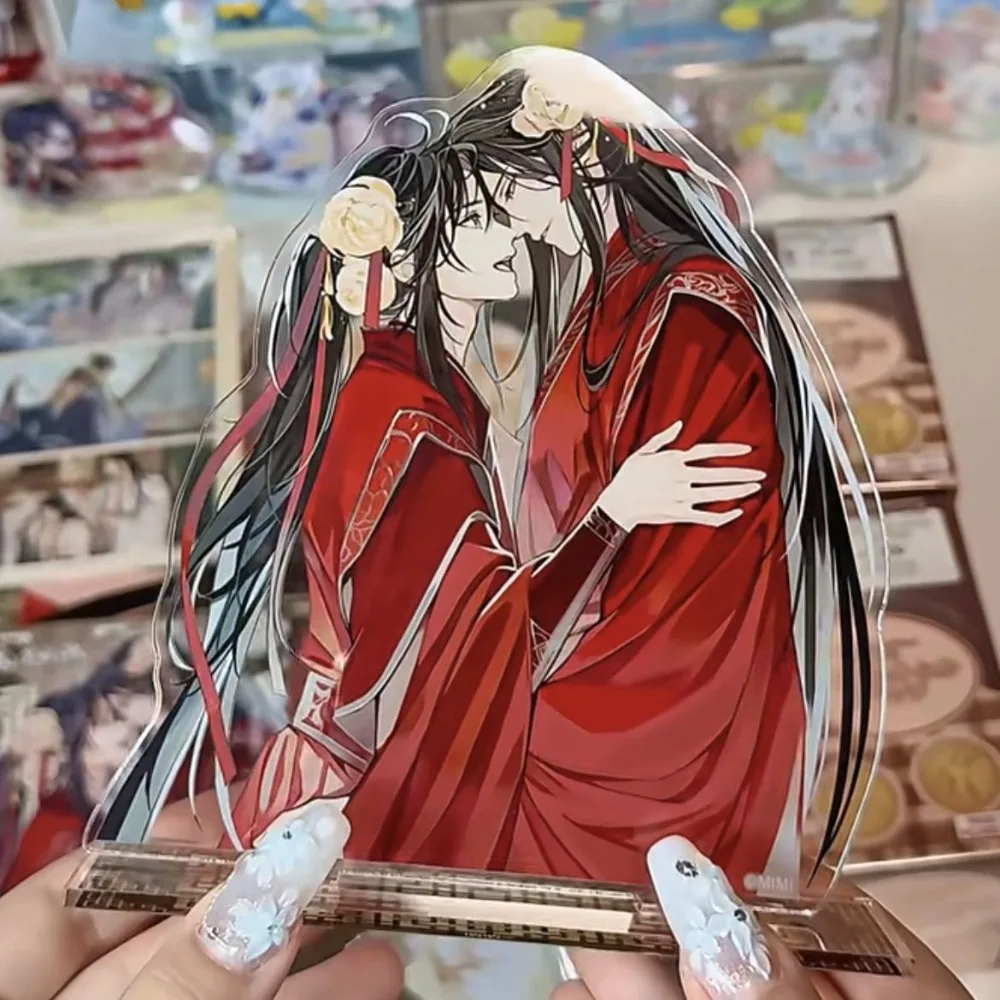 New The Untamed Anime Figure Acrylic Stand Cartoon MO DAO ZU SHI Wei Wuxian Lan Wangji Desktop Ornament Fan Collection Gifts