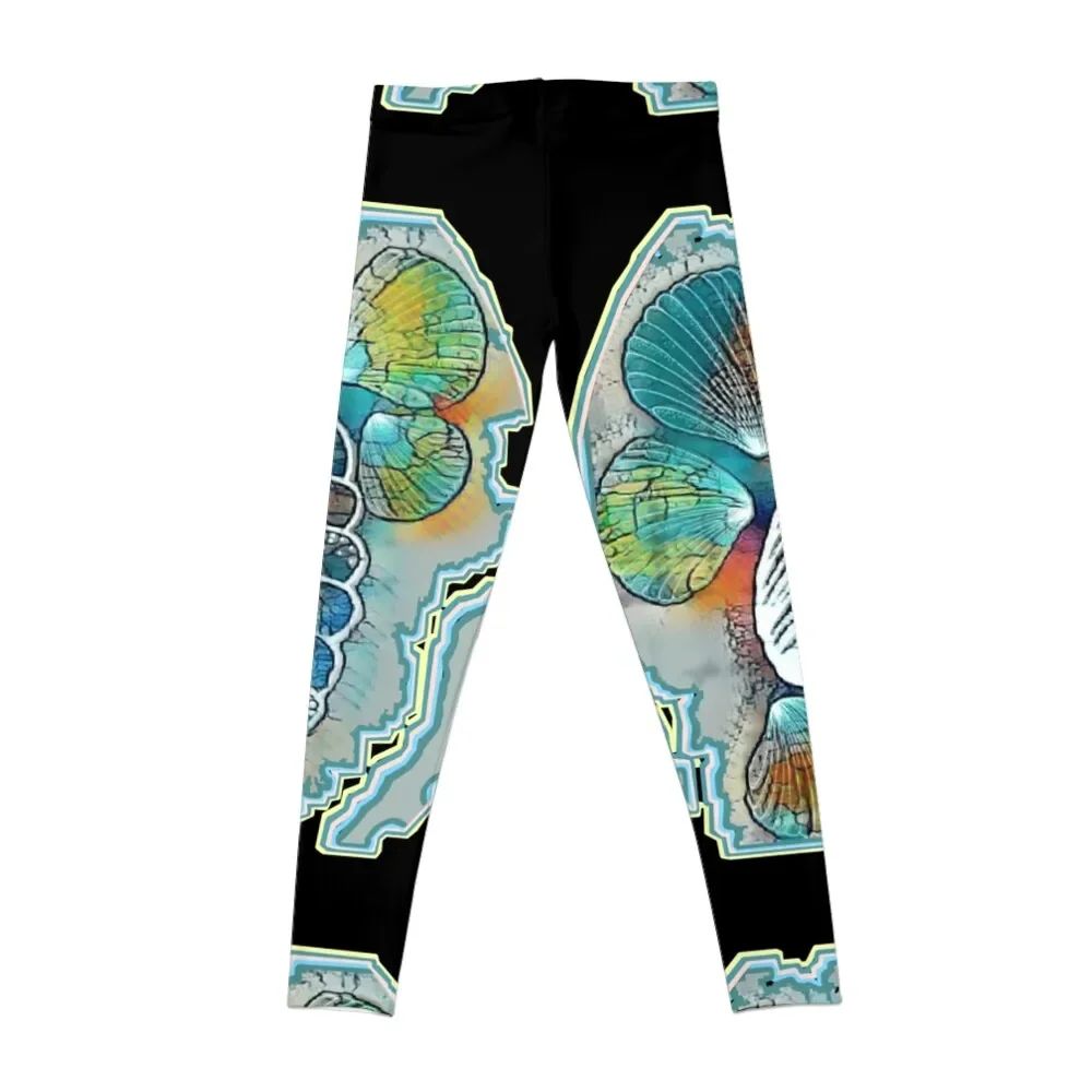 Sea shells Leggings gym clothing jogging pants Womens Leggings