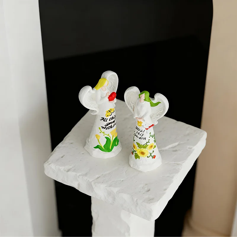 

Epoxy Resin 3D Angel Silicone Mold Angel Scented Candle Mold Creative DIY Ornament Mold Home Decoration