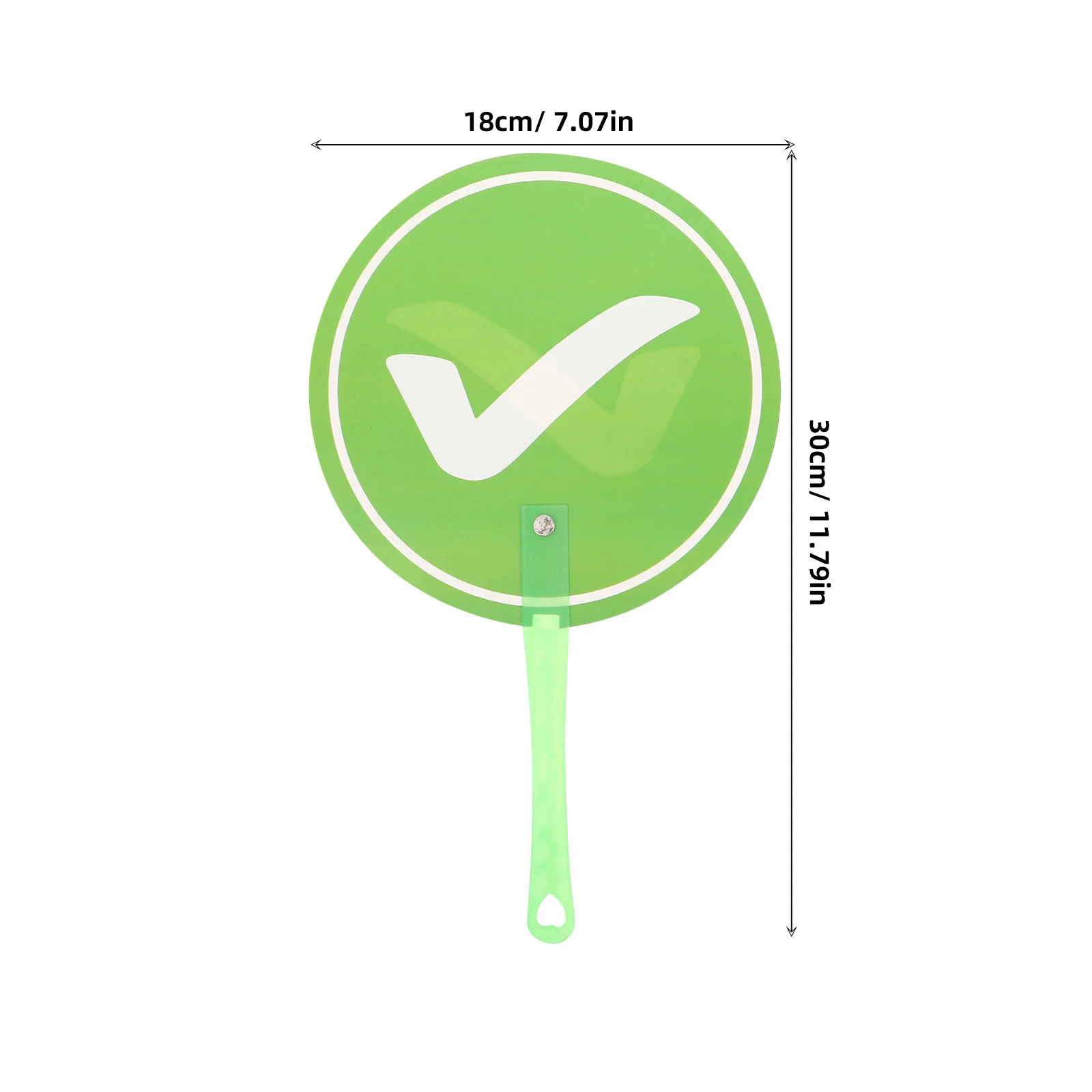 4 قطع من مجداف الإجابة التفاعلي، مجاذيف التصويت البلاستيكية خفيفة الوزن لأنشطة الفصول الدراسية لرياض الأطفال، مزدوجة الجوانب، نعم لا #2