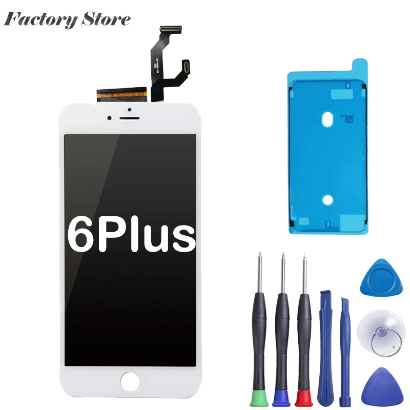 For iPhone 6 Plus (5.5 Inch) (A1522, A1524, A1593)Screen Replacement LCD Digitizer Assembly Touchscreen Front Glass