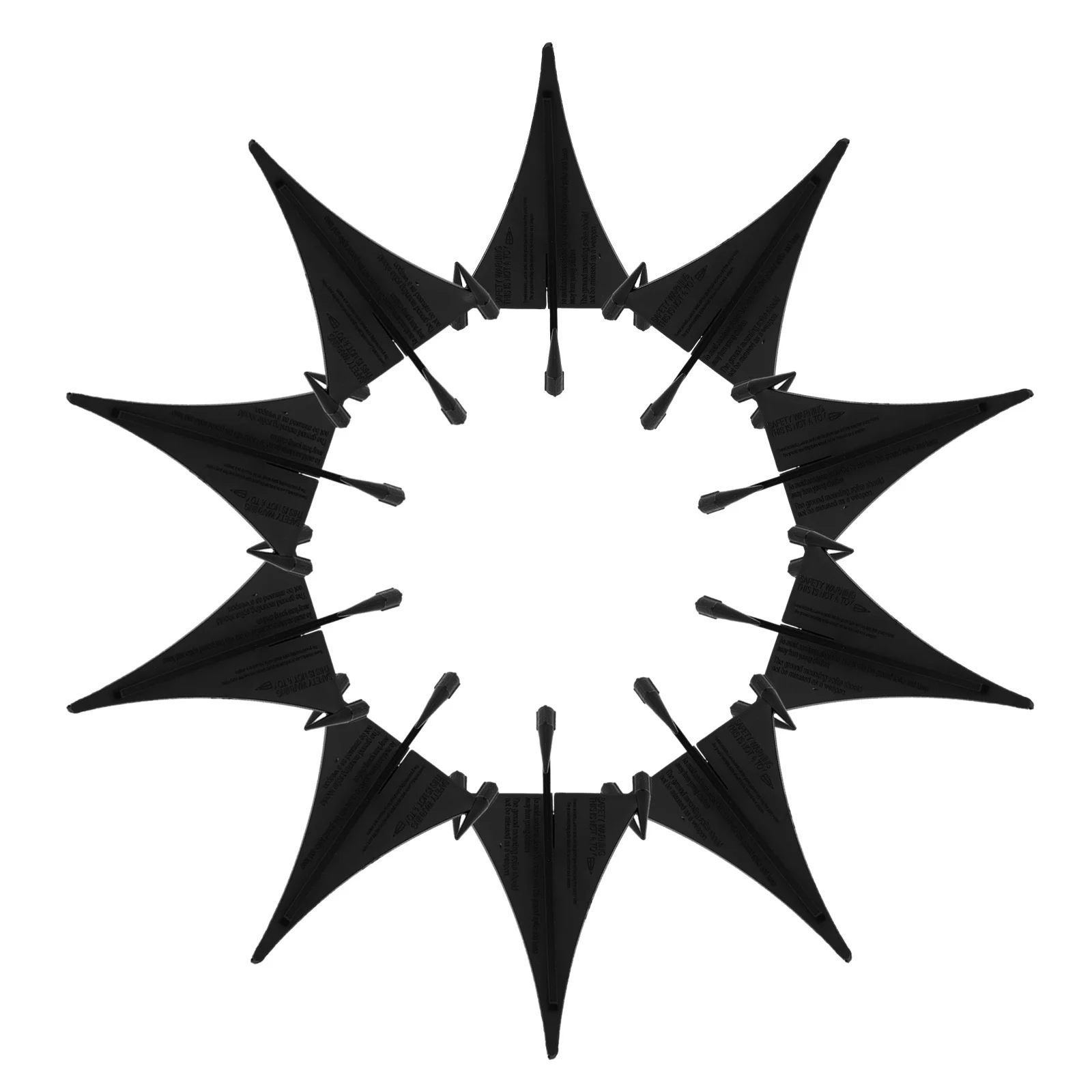 

10Pcs Stable Foundation Solar Light Spikes for Garden Lawn Landscape with Interlocking Mechanism Stake Solar Lights for Outside