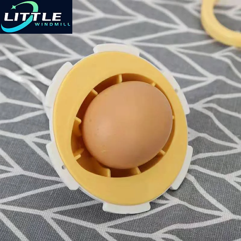 

Golden Egg Trap Artifact With Drawstring Manual Rotating Yolk White Mixer Shaker nteresting Kitchen Gadget