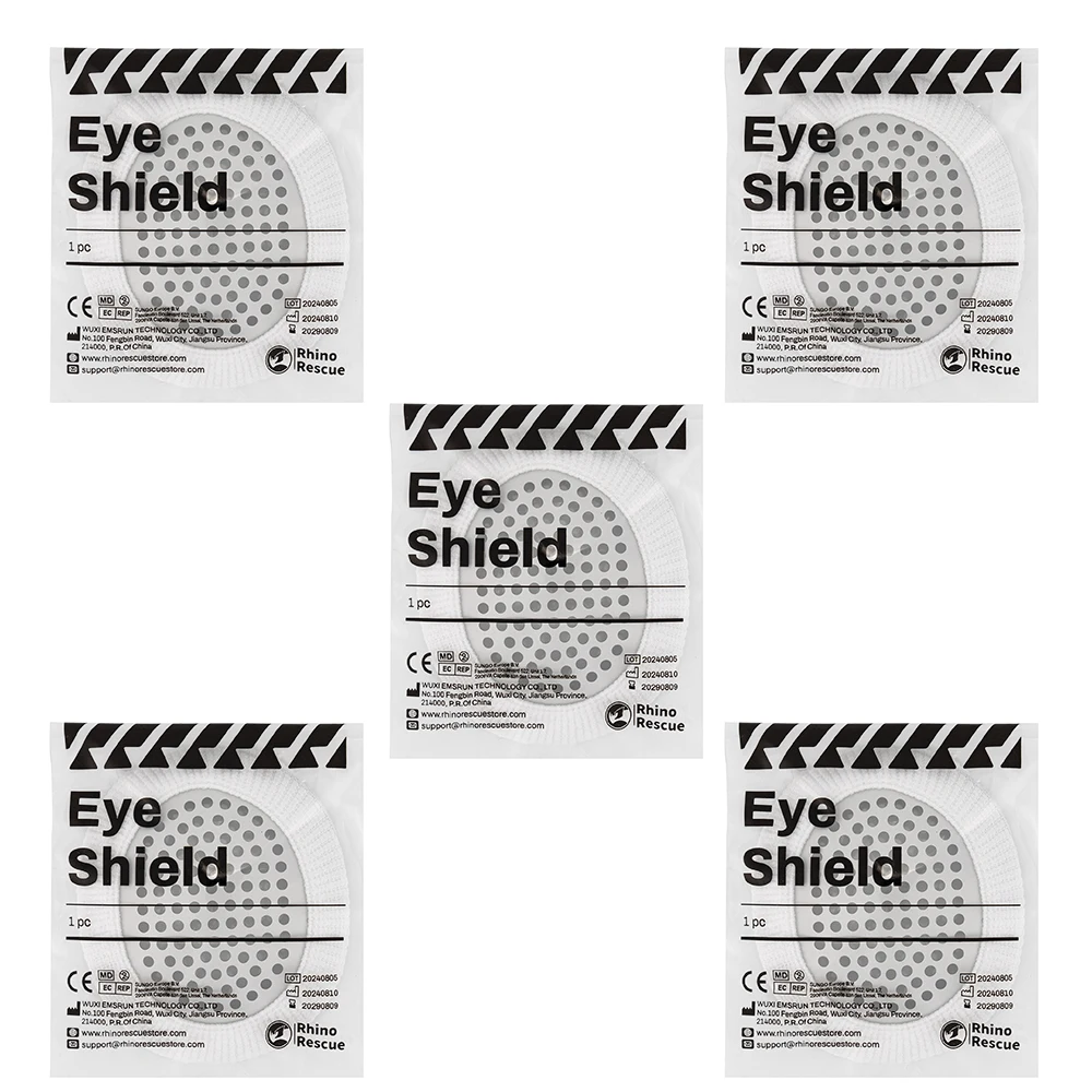Rhino Rescue Eyes Shield Aluminum Alloy , Placed Over An Injured Or Postoperative Eye Safety Eyes For Camping Hiking