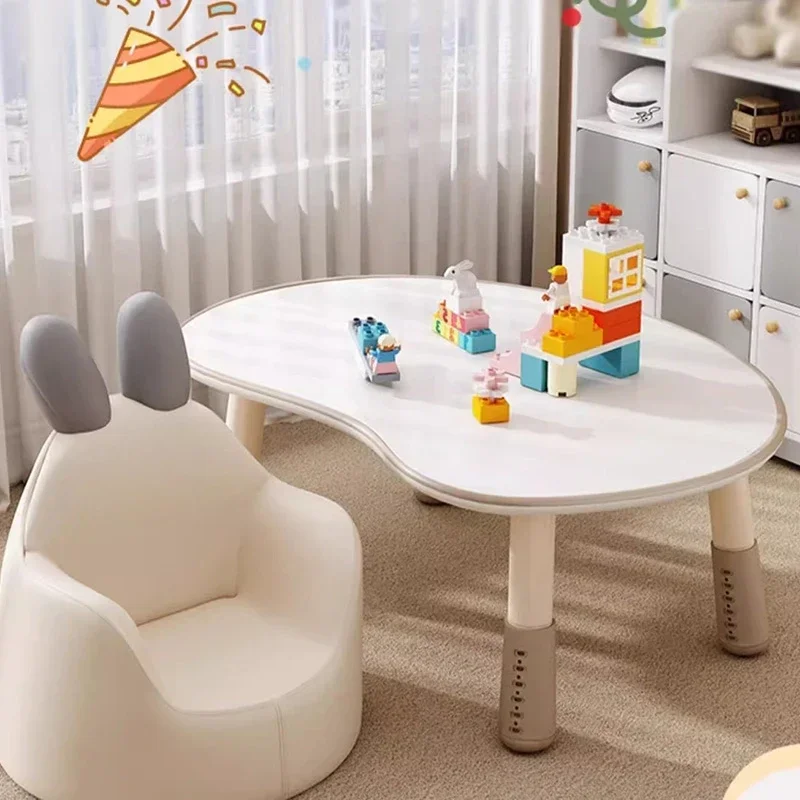 

-For School Student Desk Kids Children Table Small Dining Room Set Chair Child Board Games Baby Furniture Studio Supplies&