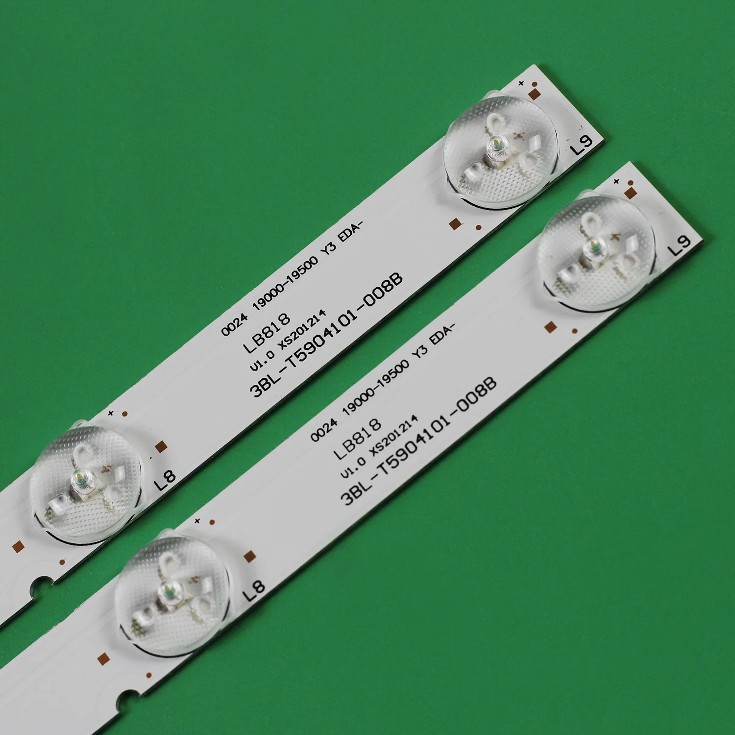 591 مللي متر LED شريط إضاءة خلفي 9 مصباح لتلفزيون LCD 32 بوصة 3BL-T5904101-008B 003B 6 فولت