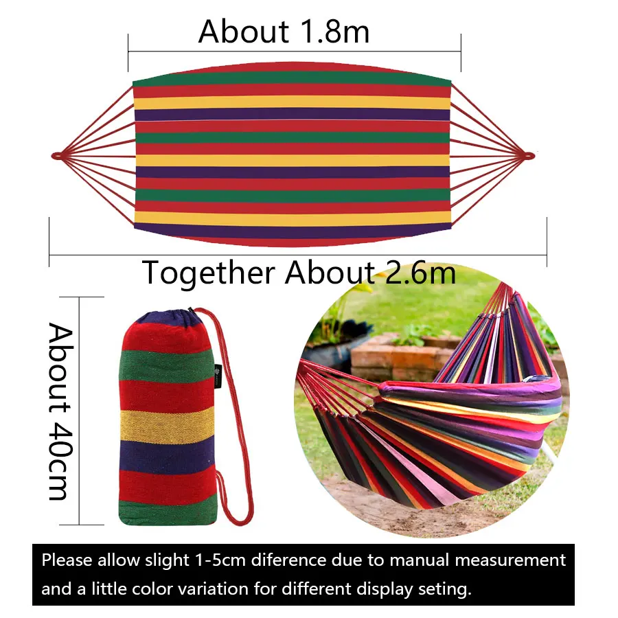 أرجوحة سياحية معدات التخييم الأراجيح أثاث الحدائق فناء الأراجيح المعلقة للبالغين خيمة التخييم في الهواء الطلق بقاء