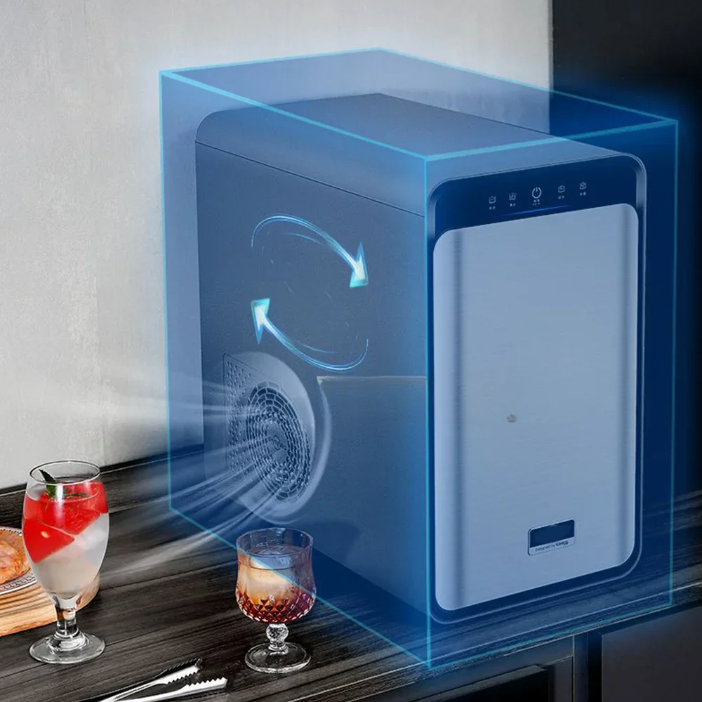 Commercial Spherical Ice Maker Portable Whisky Ice Maker Countertop Home Appliance Bar Cafeteria Fabricante De Gelo