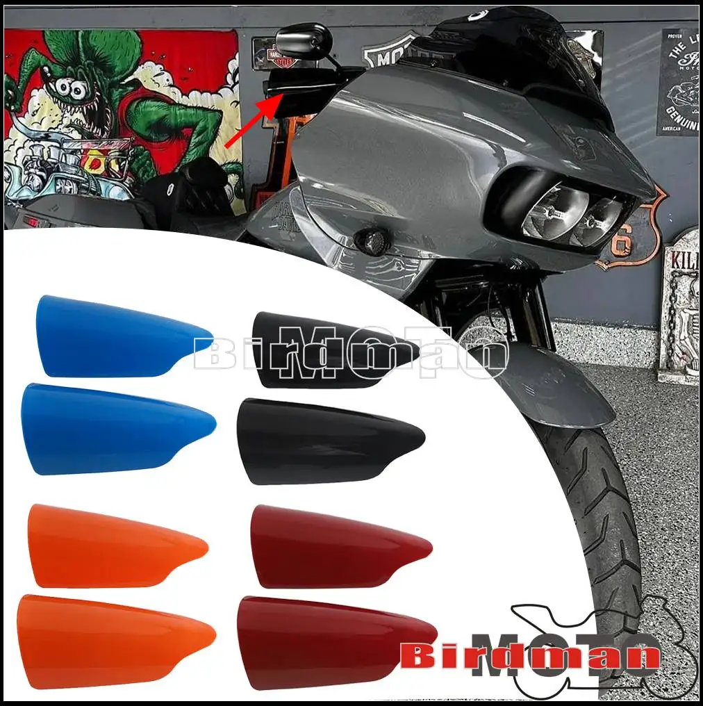 

Для Harley Touring Road King Police Special FLHR FLHP FLHRXS 2017-2020 новые мотоциклетные поручни ветрозащитный чехол из полипропилена пластик