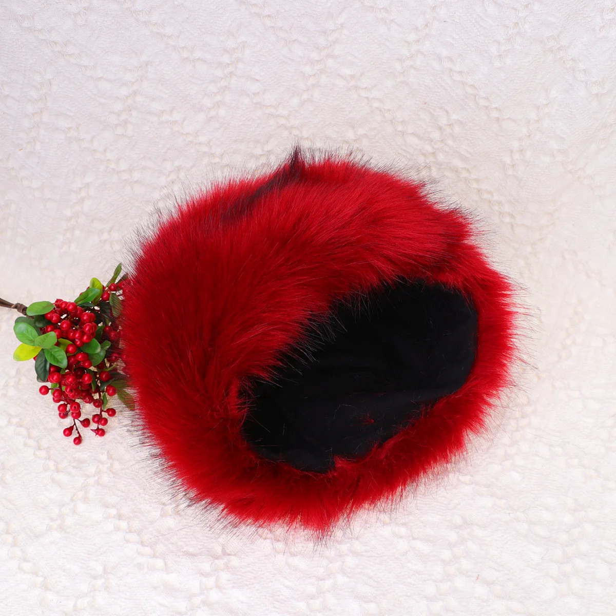 

Winter Warm Hat Women's Trendy Cold Weather Accessory White Earmuff Stylish Gift for Girls Fur Women Hat Women Fur Hats