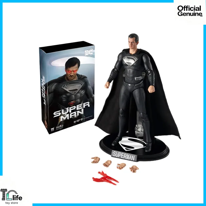 

Модель Fondjoy, черный Супермен, аниме, фигурки постоянного тока, Супермен, экшн-модель, украшение для рабочего стола, Коллекционная игрушка на заказ, подарки для мальчиков