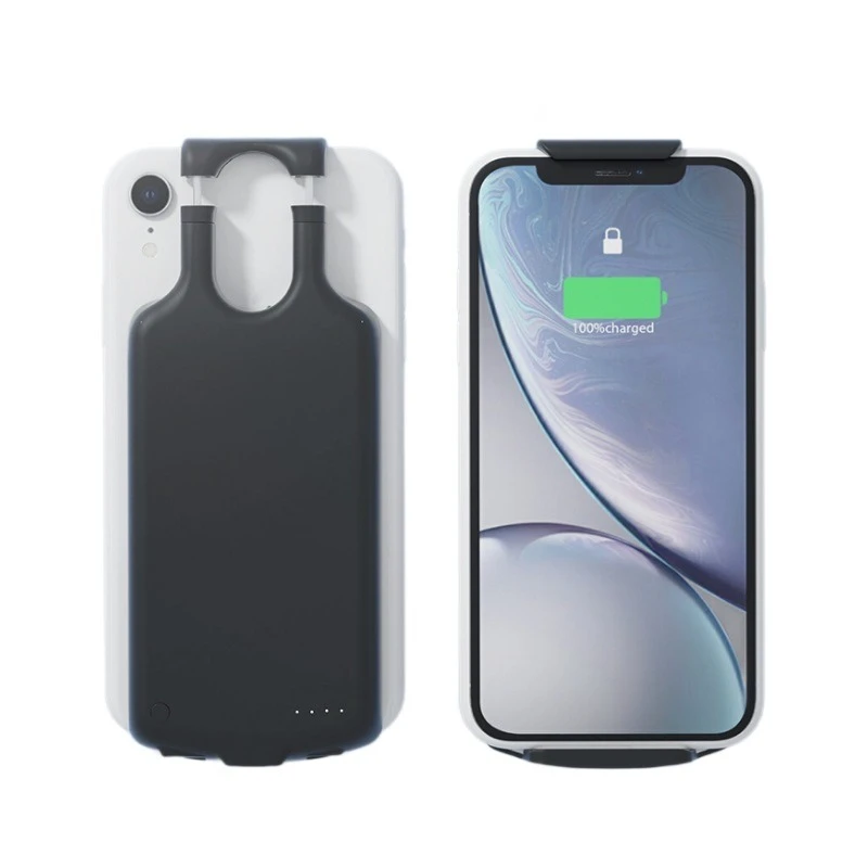 6800/10000mAh Power Bank Battery Charger Case For IPhone For Samsung S23 For Huawei For Xiaomi Portable External Charger Case