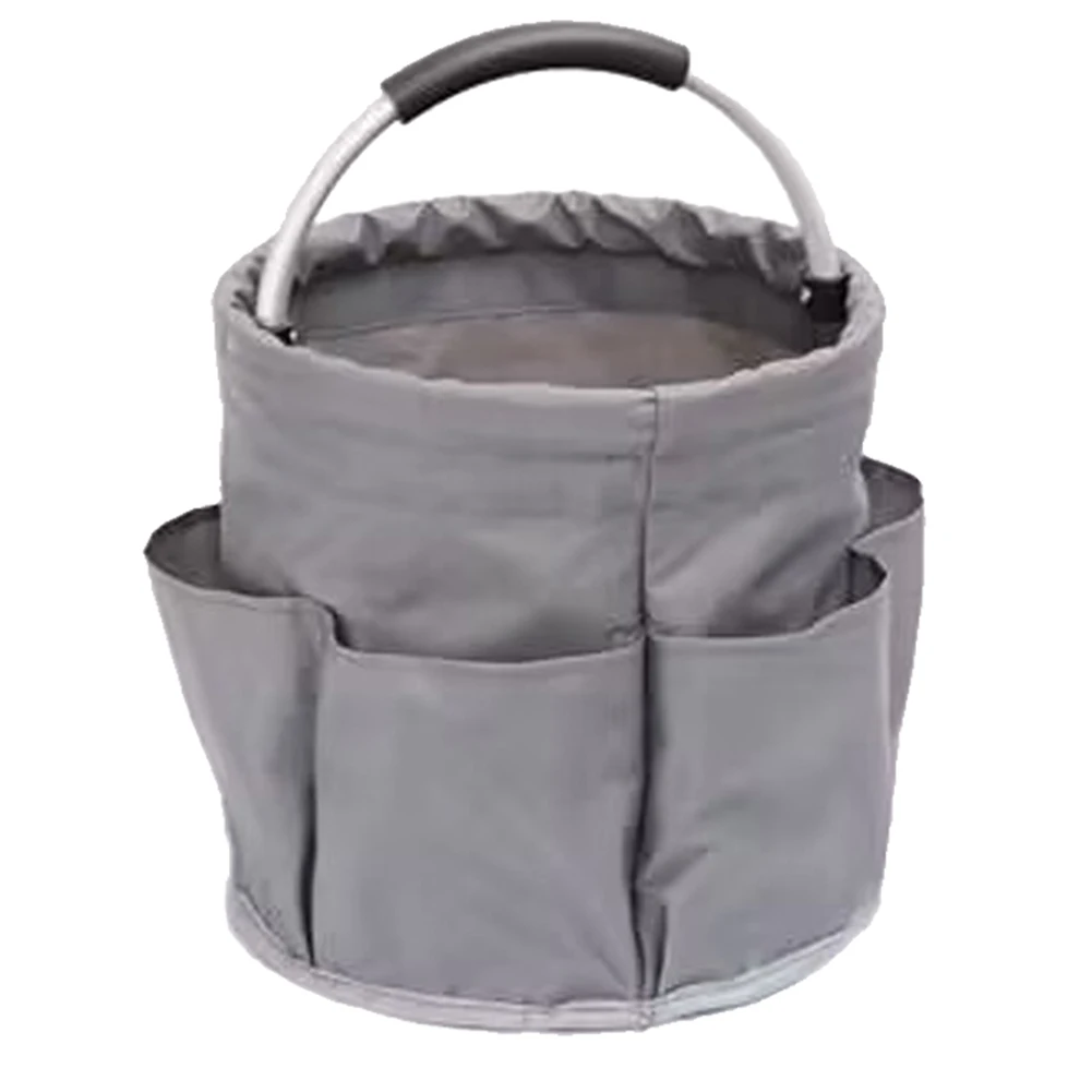 

Органайзер с несколькими карманами для рукоделия, складная сумка для хранения, для рукоделия и чистящих средств, черный, удобный для путешествий