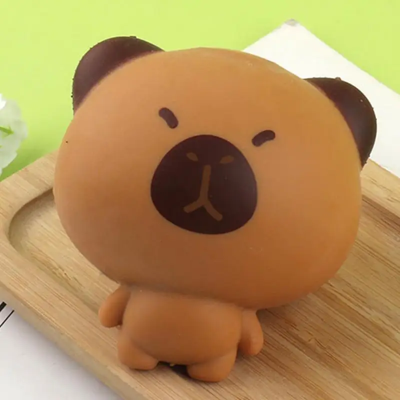 Squeeze Capybara Anti Stress Capybara Toy Cute Cartoon Capybara Pinching Toy Slow Rebound Decompressing Toys Stress Release Hand