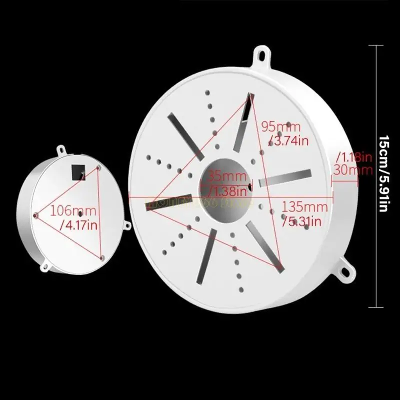 F62C 카메라 보안 카메라를위한 Weatherproof Junction Box 보호 하우징