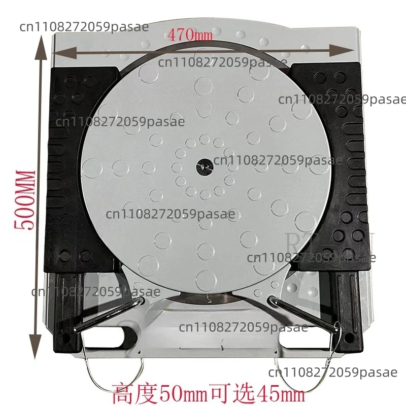 Wheel Alignment Machine Angle Disc Accessories: Ultra-Thin Round Tool Rotating Disc, Large Shears, Universal Four-Post Lift