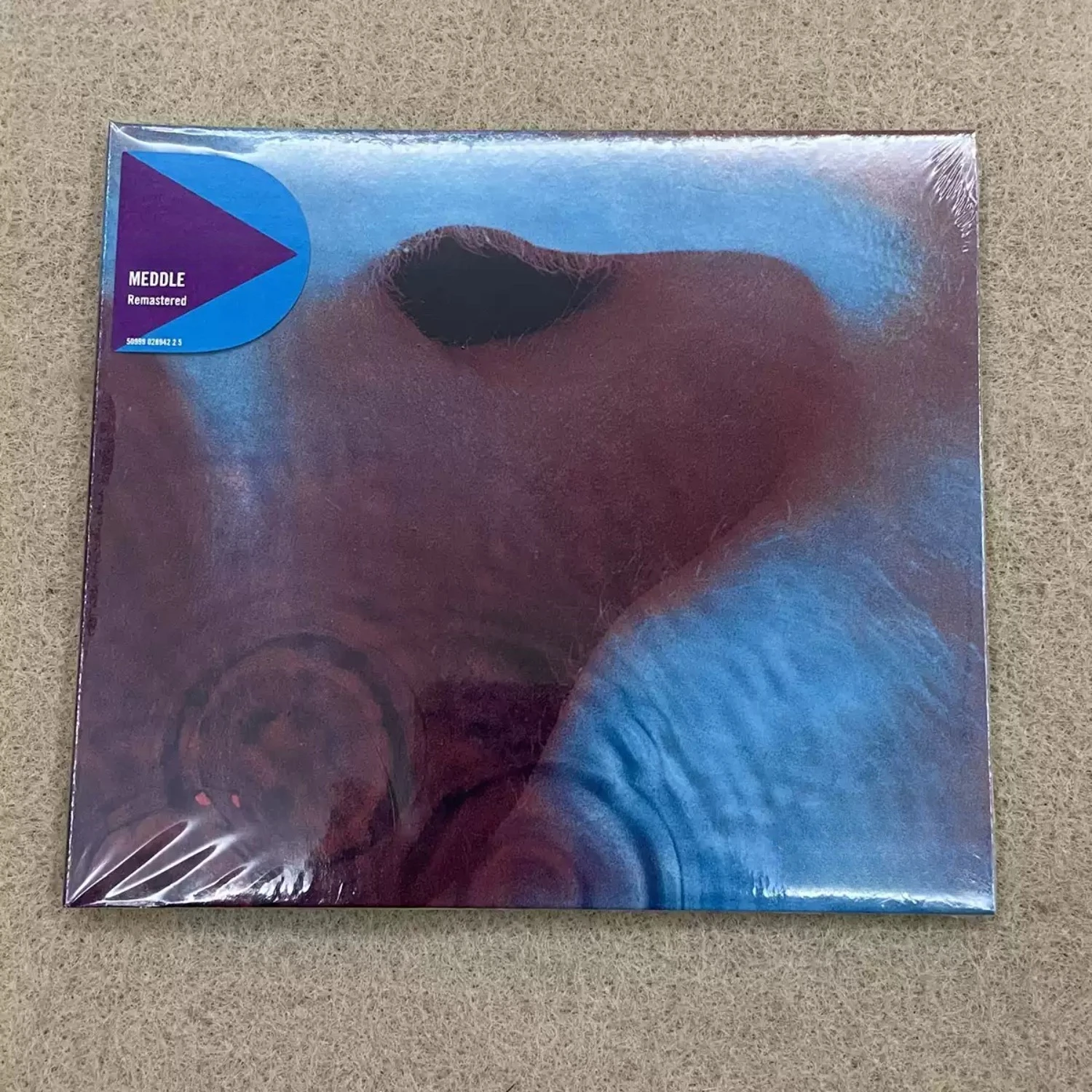 Meddle - Álbum de Rock Psicodélico Remasterizado - CD de Música com Capa de Arte Abstrata de Reflexo de Água - Disco Colecionável Premium