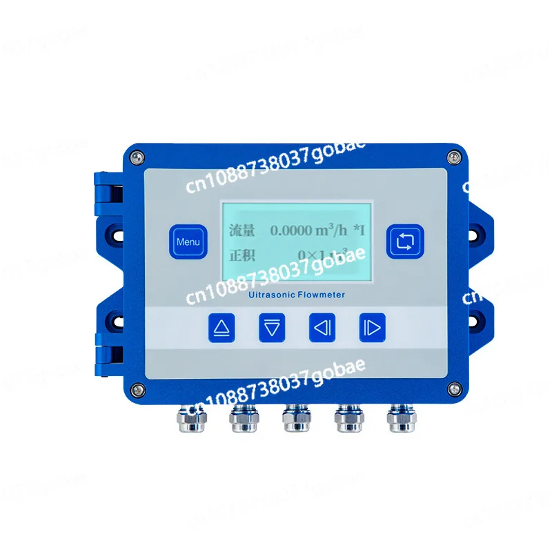 Two-channel Ultrasonic Flowmeter Multi-channel Outer Clip Plug-in Flowmeter Water Liquid Pipeline Flowmeter