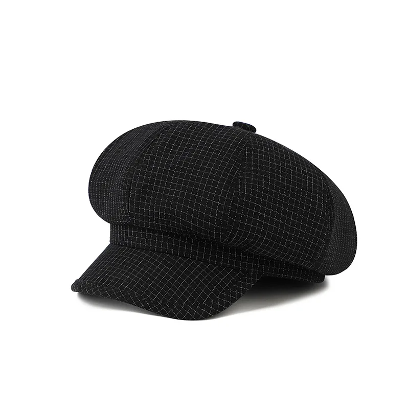 2026 New French Retro Beret Women Spring Summer Octagonal Newsboy Cap Face Slimming Peaked Painter Hat