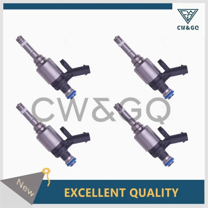 

4PCS OEM 06A906036D Fuel Injector For V-W Golf 7 Polo G-TI 6C A3 A4 A5 Q5