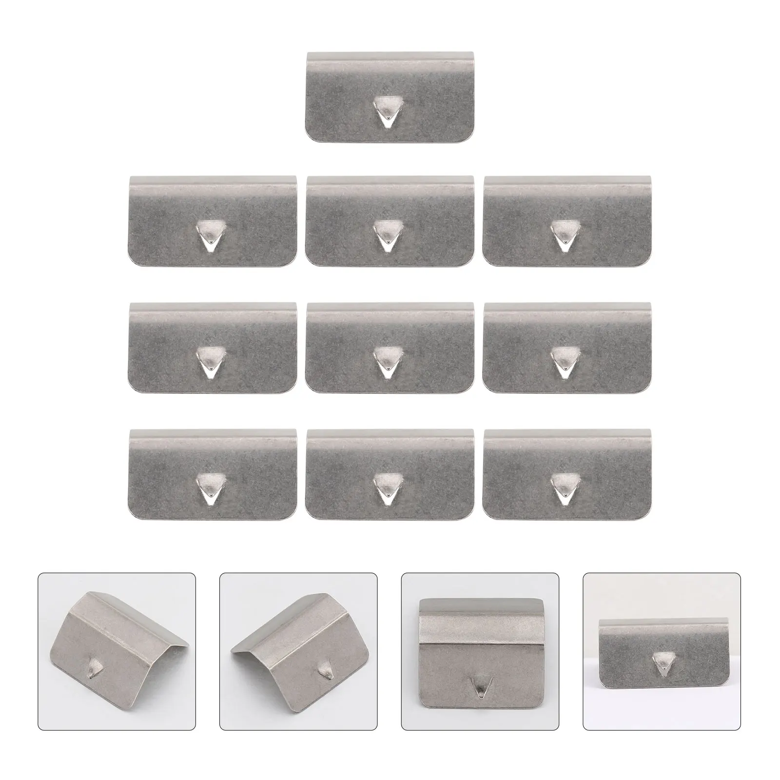 

10 Pcs Windshield Clip Deflector Clips Cars Rain Channel Automotive Accessories