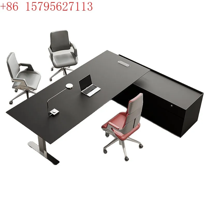 

Интеллектуальный электрический подъемный стол, стол начальника, президентский офисный стол и комбинация стульев