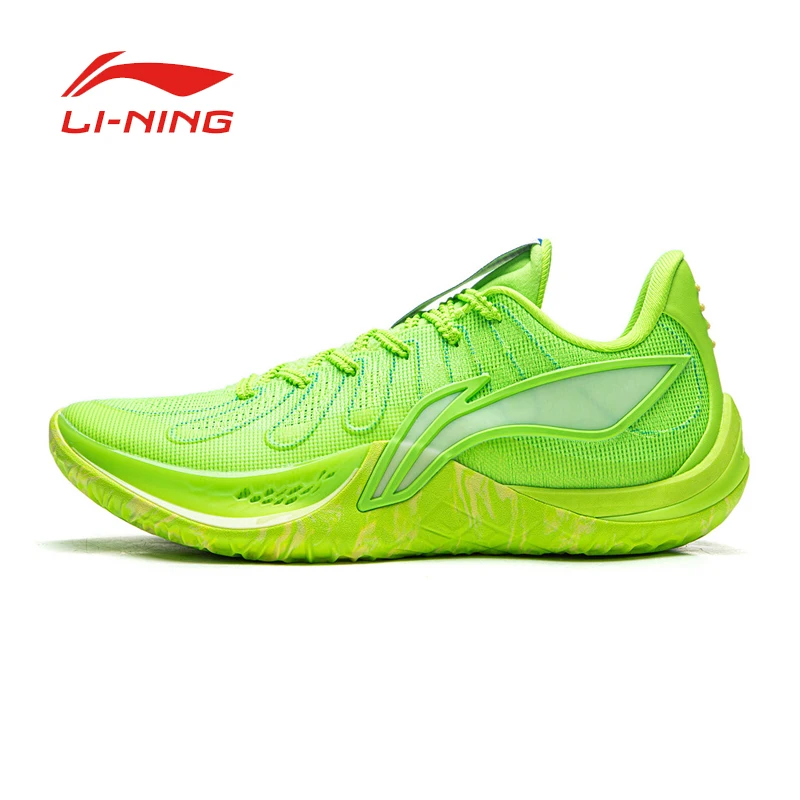 LI NING YINSU14 Men's low-top cushioning, rebound, wear-resistant, stable, anti-slip sports basketball shoes