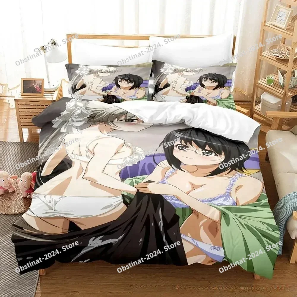 

Sexy Yosuga No Sora Bedding Set Single Twin Full Queen King Size Bed Set Adult Kid Bedroom Duvet cover Sets Anime Bed Sheet Set