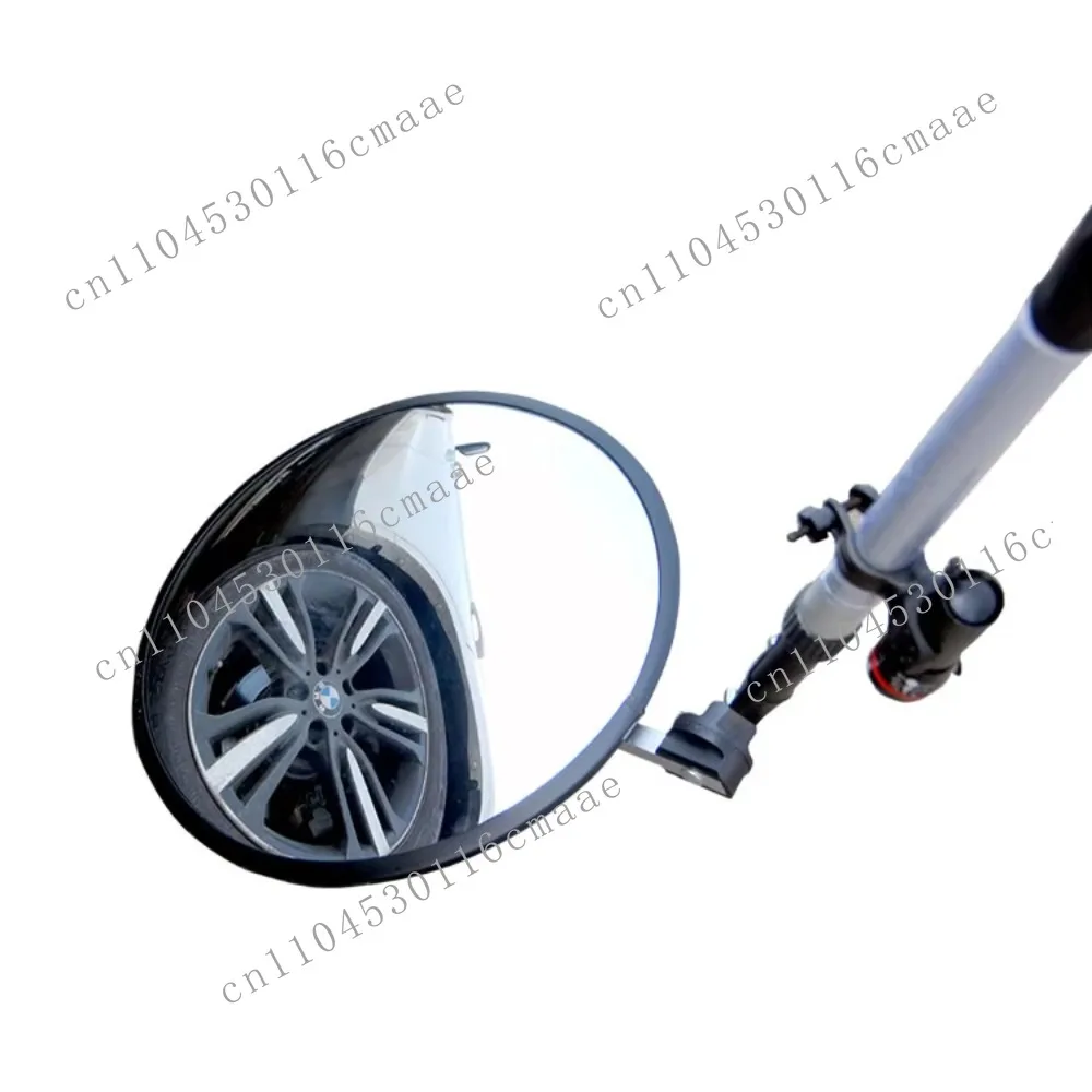 Telescopic Mirror 22cm Acrylic Mirror With Light Under Vehicle Searching Inspection Mirror